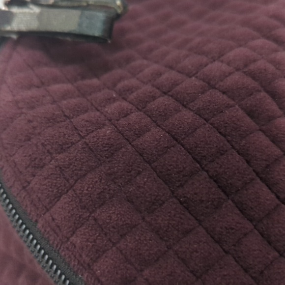 Vera Bradley Iconic Mini Backpack In Purple Velvet Quilted Fabric - Picture 4 of 11